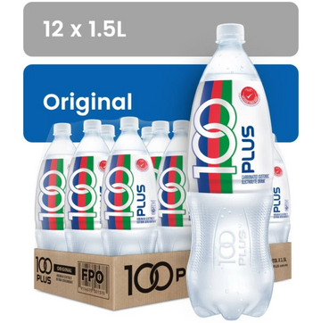 100PLUS Original/ Lemon Lime/ Reduce Sugar/ Zero/ Active [1L/1.5L X 12]